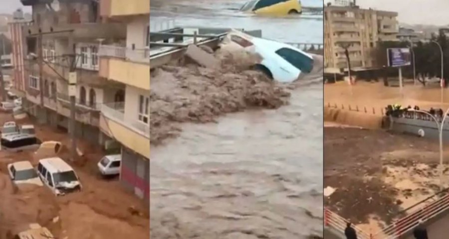 Përmbytje në zonat e goditura nga tërmeti në Turqi, pesë viktima e mes tyre edhe një foshnjë [video]